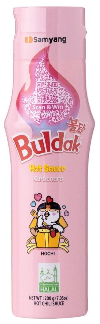 Соус Buldak острый курица и карбонара, 200г