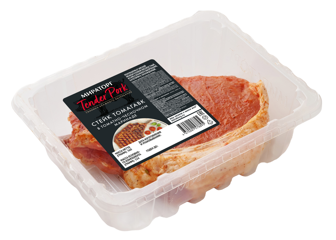 Изображение товара 360Г Стейк Томагавк Мироторг Tender Pork