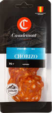 Колбаса Casademont Чоризо сырокопченая нарезка, 70г