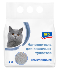 aro Наполнитель для кошачьего туалета комкующийся, 4л