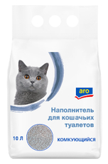 aro Наполнитель для кошачьего туалета комкующийся, 10л