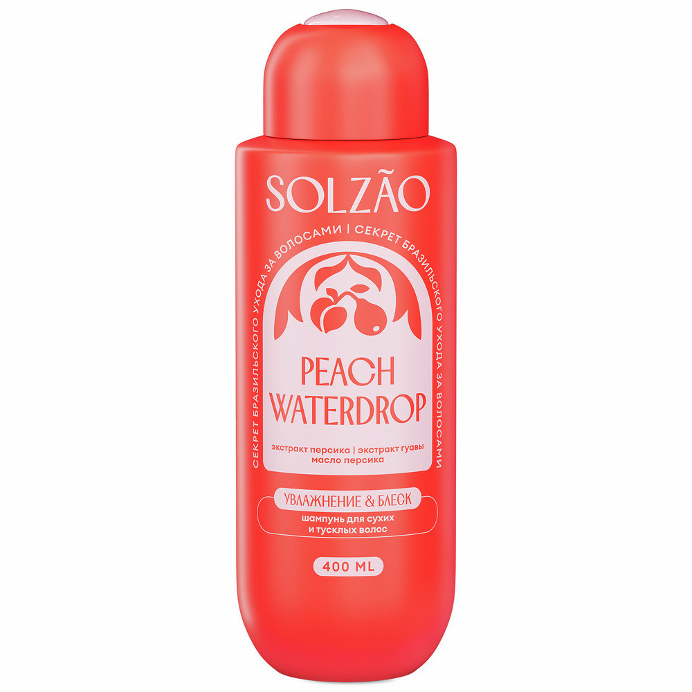 Изображение товара Шампунь Solzao Peach Waterdrop, 400мл