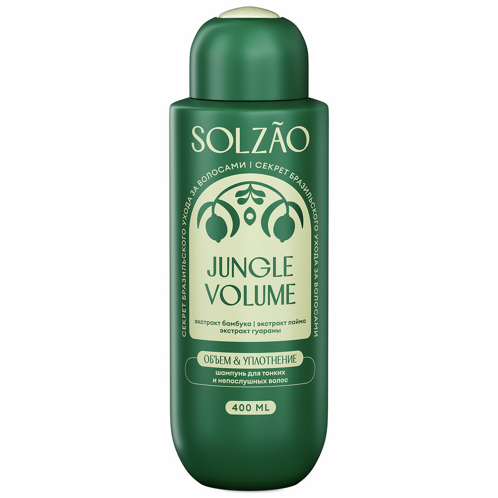 Изображение товара 400МЛ ШАМПУНЬ SOLZAO JUNGLE VOLUME для объема и укрепления волос