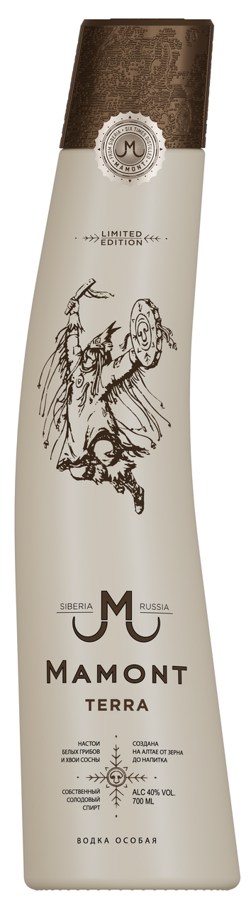 Водка Mamont Terra, 0.7л