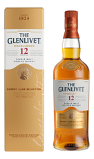 Виски шотландский The Glenlivet 12 лет Excellence в подарочной упаковке, 0.7л