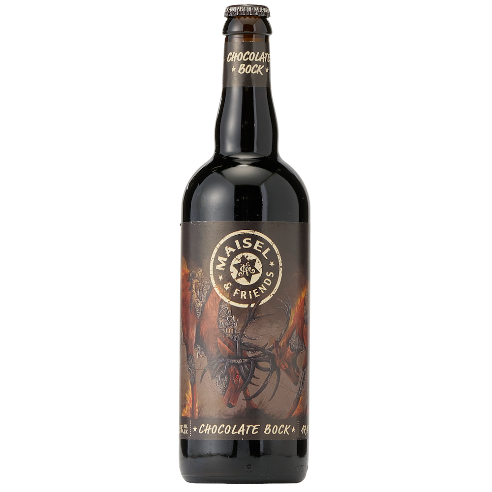 Изображение товара Темное пиво MAISEL & FRIENDS CHOCOLATE BOCK 0, 75л - насыщенный шоколадный вкус