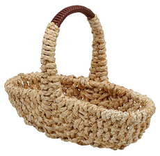 Корзина плетеная Natural House с ручками AB размер S, 35 x 13 x 8см