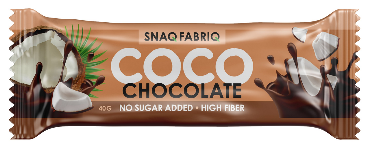 Изображение товара Батончик Snaq Fabriq глазированный шоколад, 40г