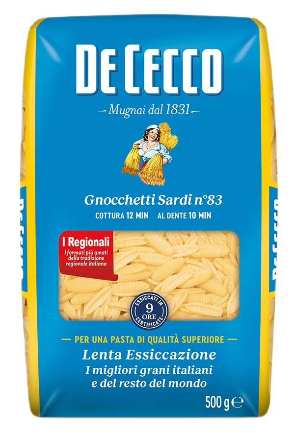 Макароны De Cecco Ньокетти сарди №83, 500г