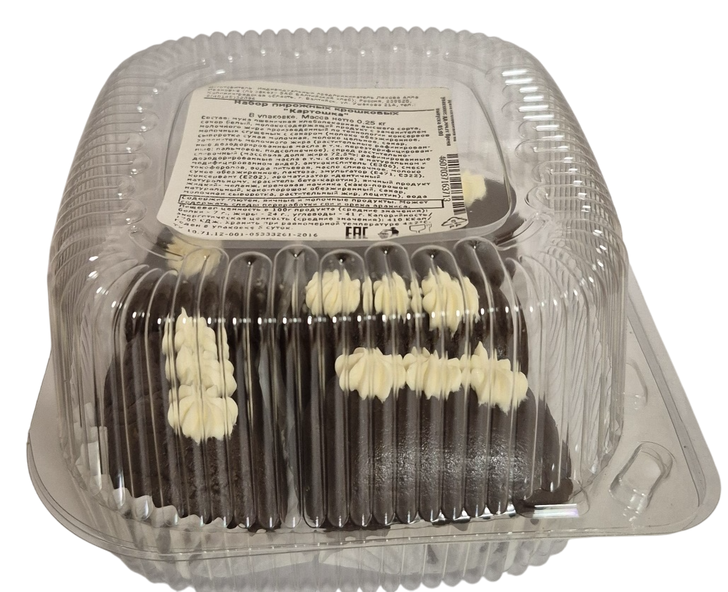 Пирожное Балтийский хлеб Картошка, 250г