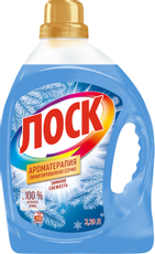 Гель для стирки Лоск Ароматерапия Зимняя свежесть, 2.19л