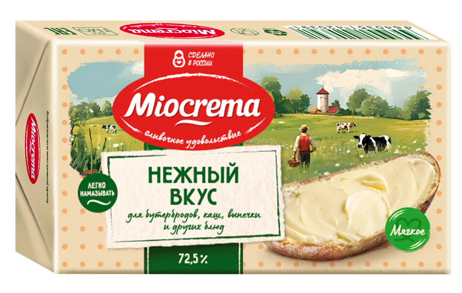 Крем Miocrema на растительных маслах 72.5%, 180г