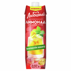Напиток сокосодержащий Любимый маракуйя и манго, 970мл