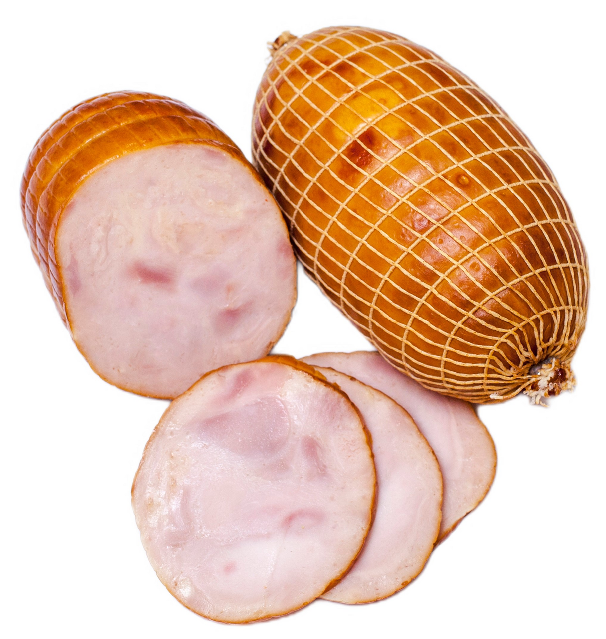 Рулет из индейки Сургутский МК копчено-вареный, ~500г