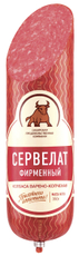 Колбаса СПК Сервелат Фирменный варено-копченая, 350г