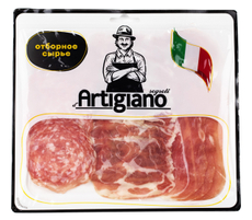 Ассорти колбас Segreti D'Artigiano Прошутто, коппа и тартюффо нарезка, 120г