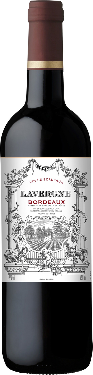Вино Lavergne красное сухое, 0.75л