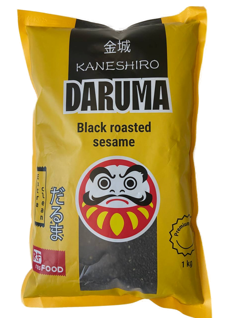 Семена кунжута Daruma черные обжаренные, 1кг