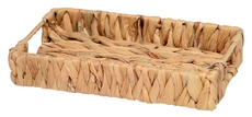 Поднос Natural House Золотистый колос плетеный, 24 x 14 x 4см