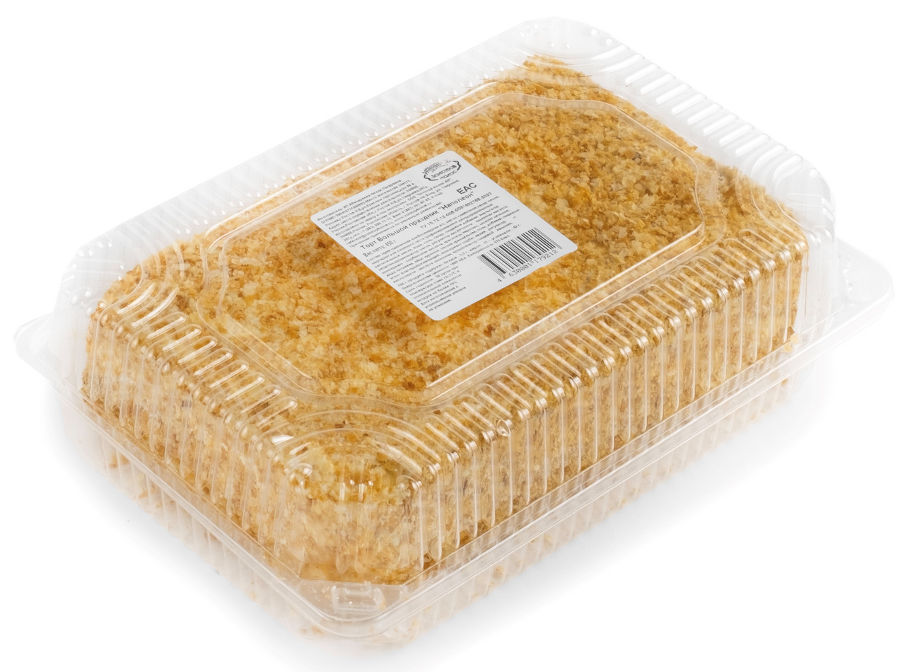 Торт Золотой колос Наполеон, 450г