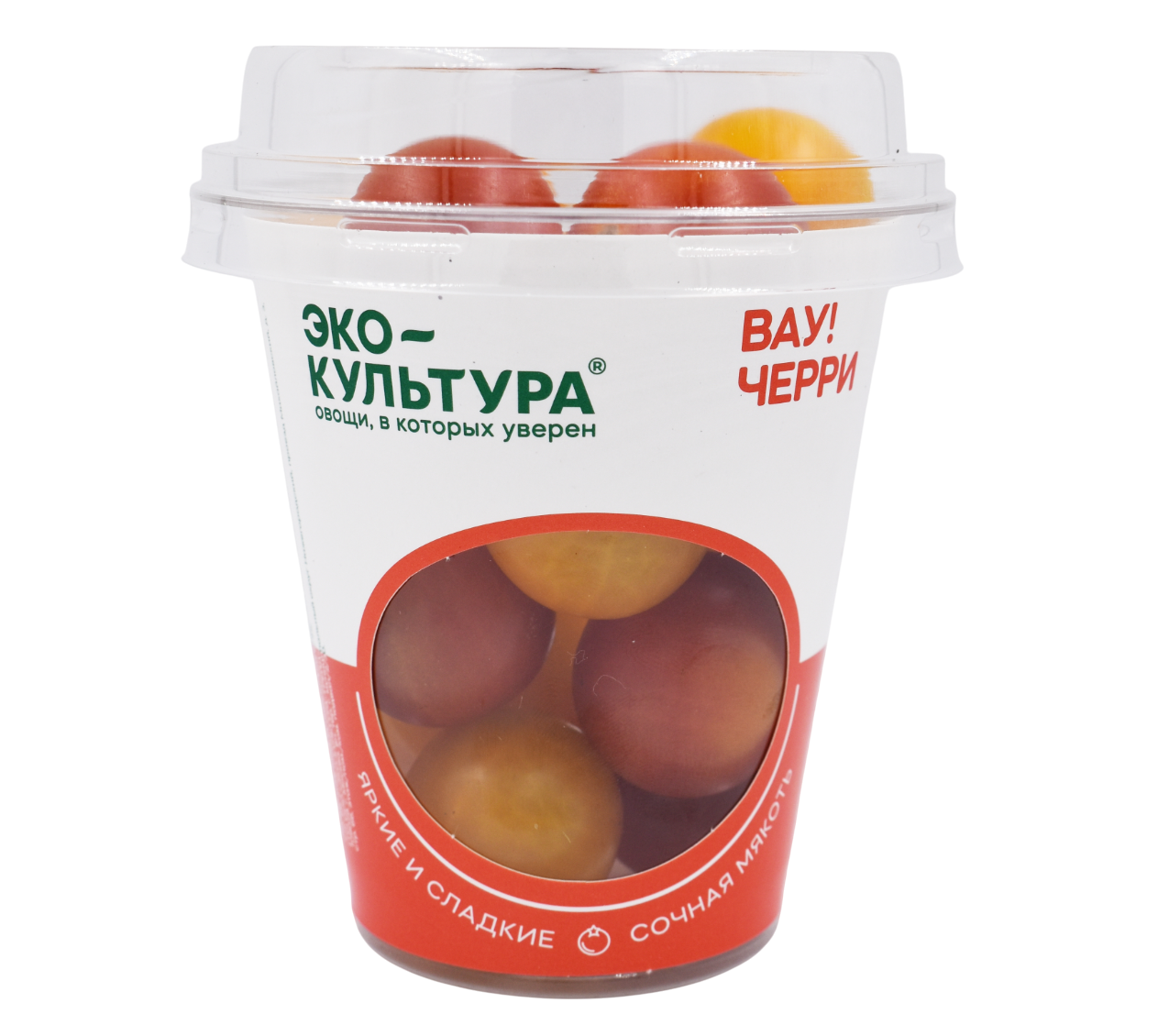 Изображение товара 200Г ТОМАТЫ ЧЕРРИ МИКС ЭКО-КУЛЬТУРА