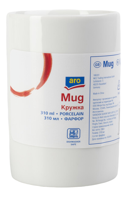 aro Кружка фарфор, 340мл