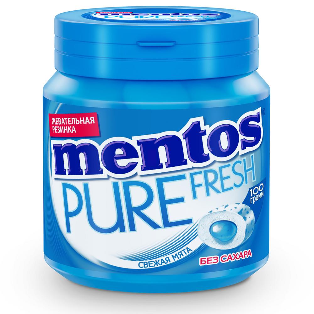 Жевательная резинка MENTOS Чистое дыхание, 100 г