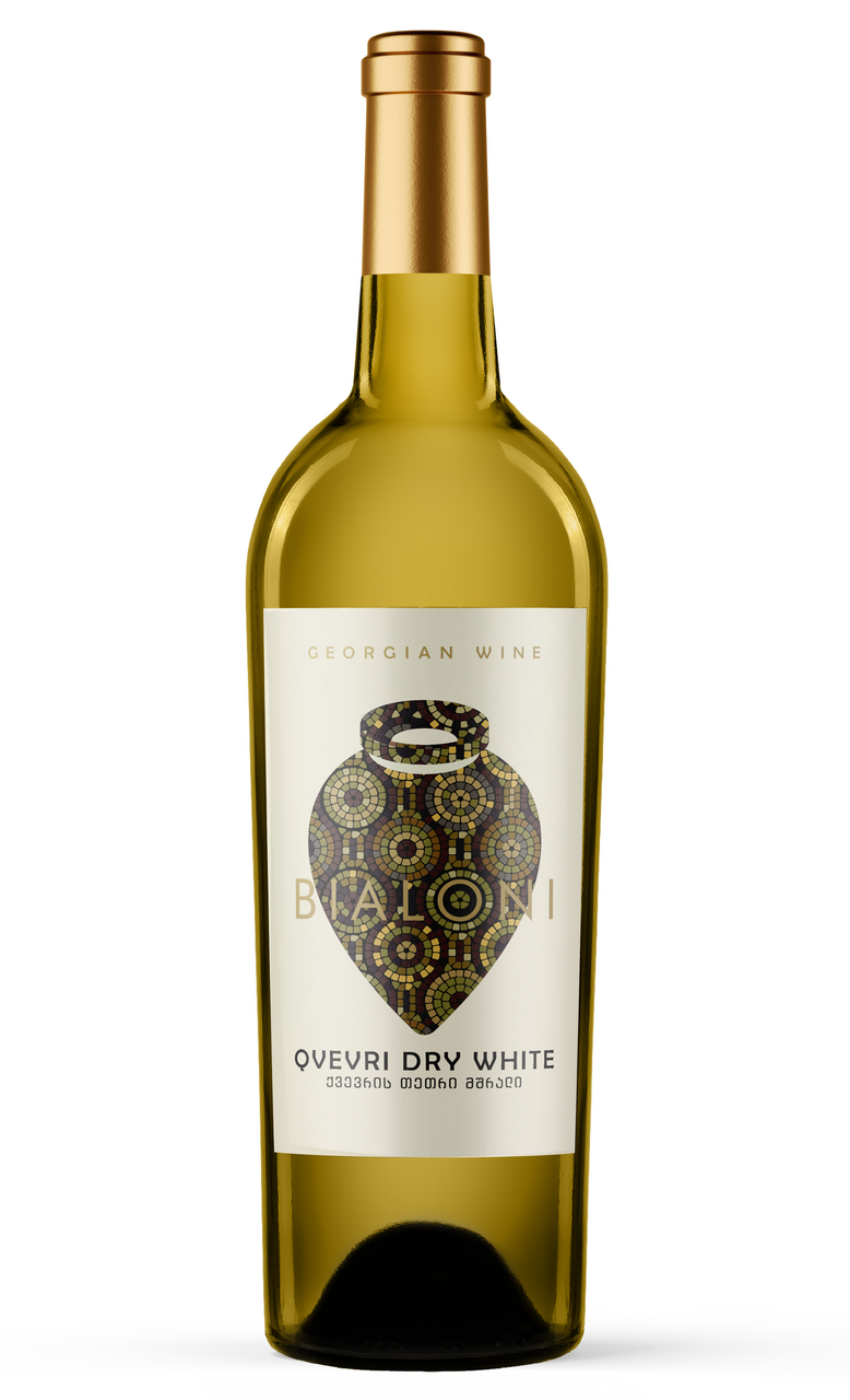 Изображение товара Вино Bialoni Qvevri белое сухое 0.75л Грузия