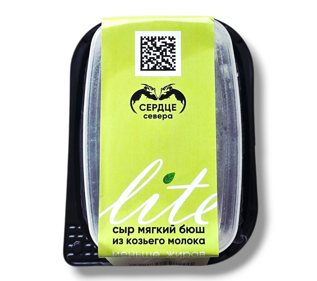 Сыр Сердце севера Lite Бюш мягкий из козьего молока 35%, 140г