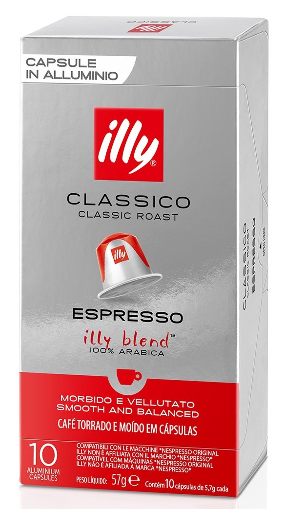 Изображение товара Кофе в капсулах Illy Nespresso Classico 10 шт 57 г насыщенный аромат