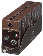 RIOBA Кофе в капсулах Forte для кофемашин Nespresso 11шт, 55г x 10 шт