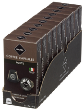 RIOBA Кофе в капсулах Forte для кофемашин Nespresso 11шт, 55г x 10 шт