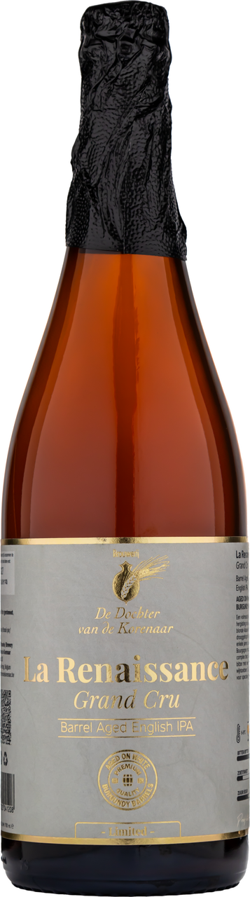 Пиво De Dochter Van De Korenaar La Renaissance Grand Cru светлое, 0.75л