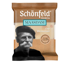 Сыр Schonfeld Маасдам кусок 45%, 180г