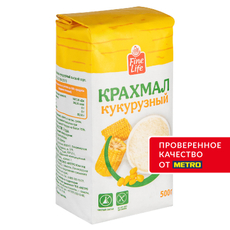 Fine Life Крахмал кукурузный без глютена, 500г