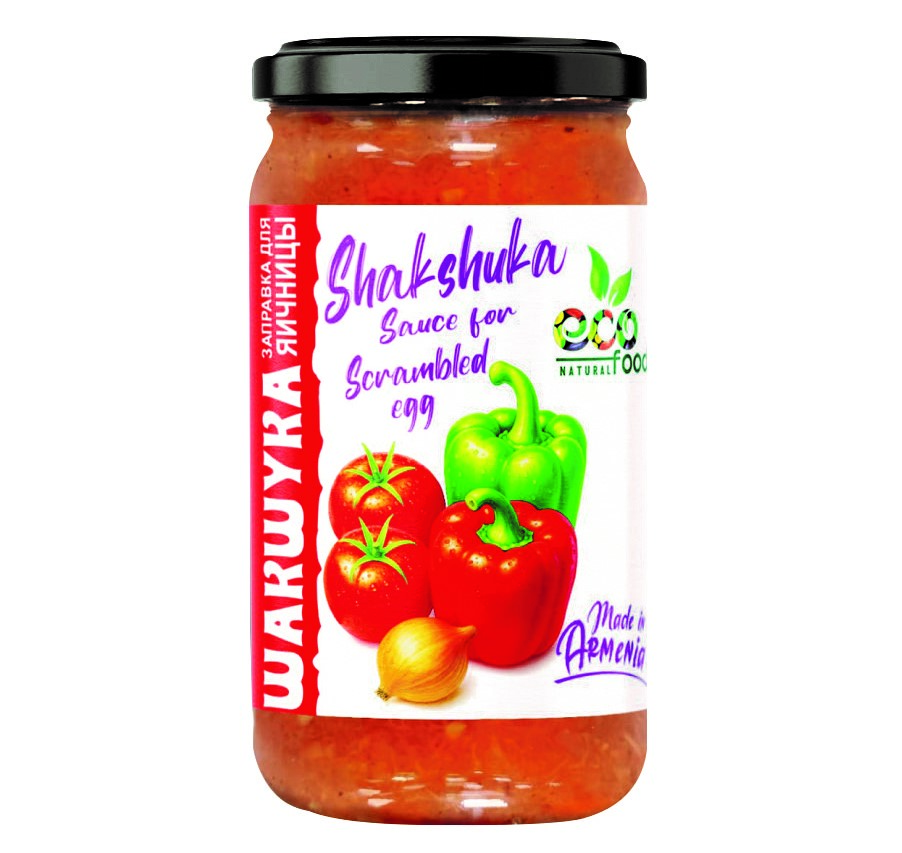Заправка для яичницы EcoFood шакшука, 350г