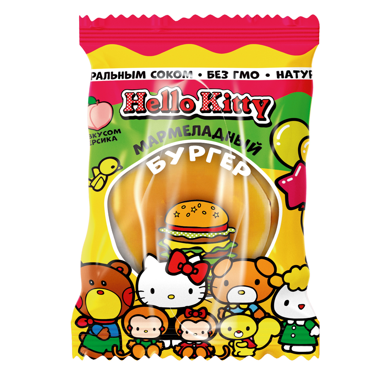 Мармелад жевательный Hello Kitty Бургер, 40г