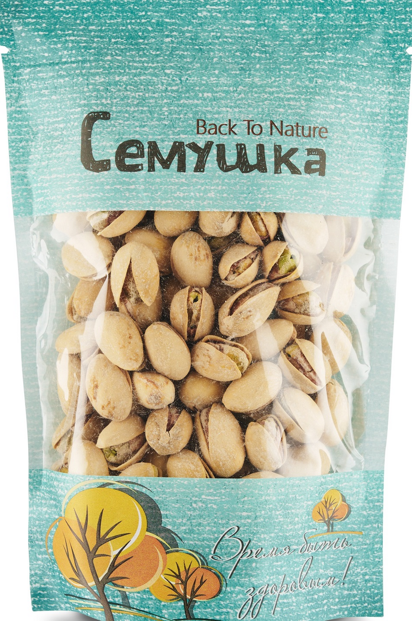 Фисташки Семушка жареные соленые, 150г
