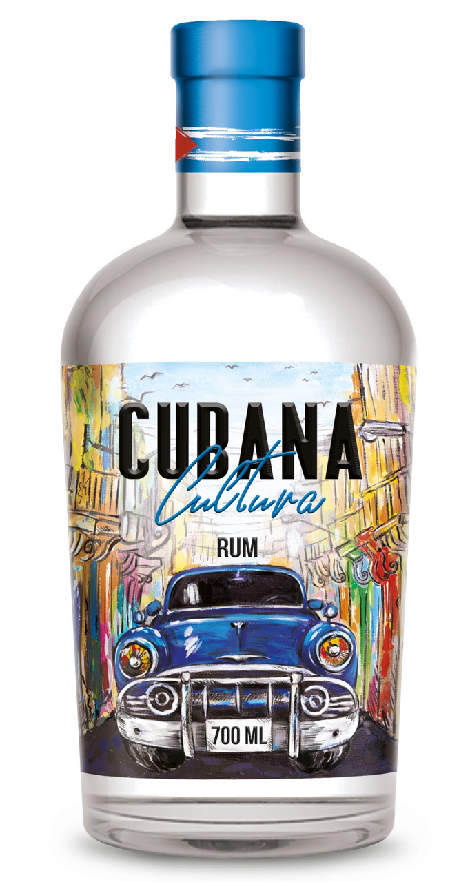 Изображение товара Ром Cubana Cultura 0. 7л - невыдержанный белый кубинский ром от Татспиртпром