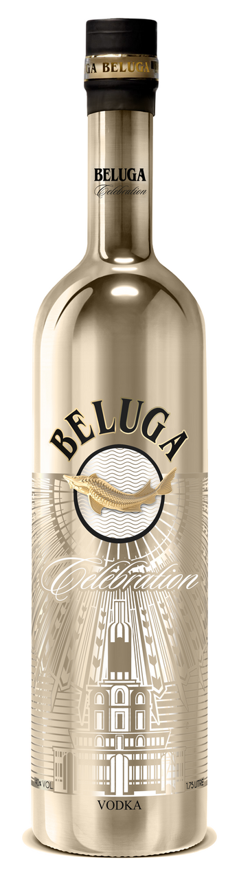 Изображение товара Водка Beluga Celebration 1.75л юбилейный праздничный выпуск