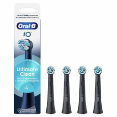 Насадка для электрической зубной щетки Oral-B Io Ultimate черная, 4шт