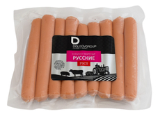 Сосиски Dolgovgroup Русские вареные, 350г