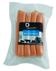 Сосиски Dolgovgroup молочные вареные, 350г