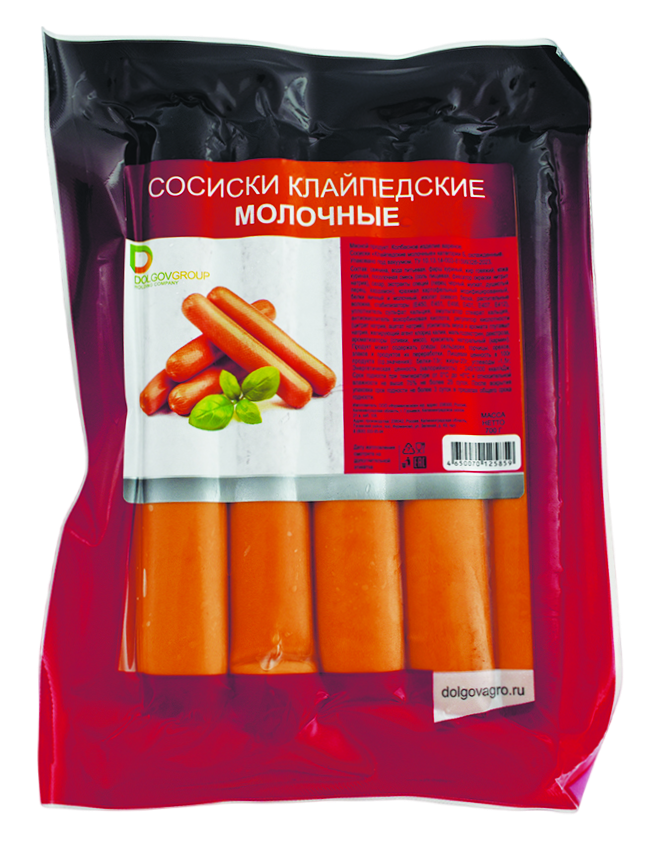 Сосиски Dolgovgroup Клайпедские молочные, 700г