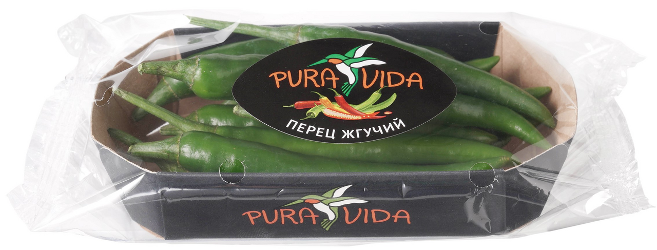 Перец зеленый Pura Vida жгучий, 50г