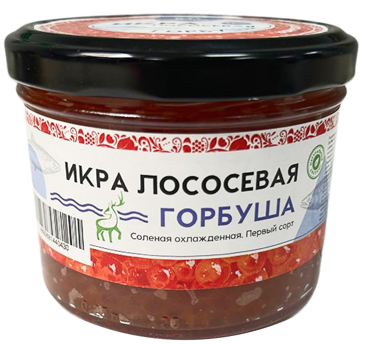 Икра лососевая Сила Сибири горбуша, 250г