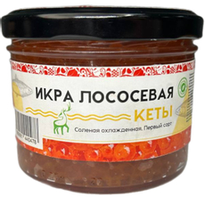 Икра лососевая Сила Сибири кета, 250г