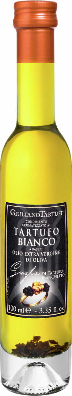 Масло оливковое Giuliano Tartufi Extra Virgine Бьянкетто нерафинированное, 100мл