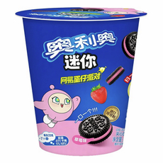 Мини-печенье Oreo со вкусом клубники, 55г