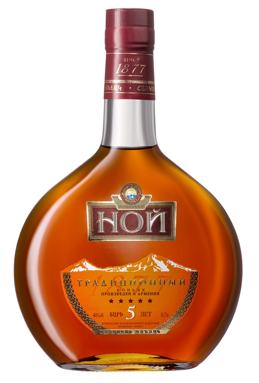 Коньяк Ной традиционный 5 лет, 0.7л